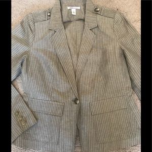 Kenneth Cole Women’s Pin Striped Blazer